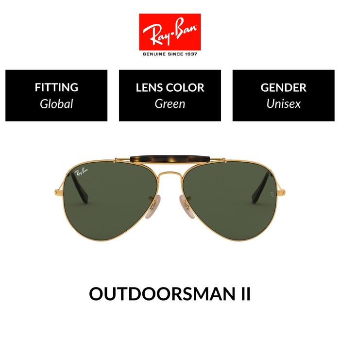 RAY-BAN OUTDOORSMAN II | RB3029 181 | Global Fitting | Kacamata Hitam