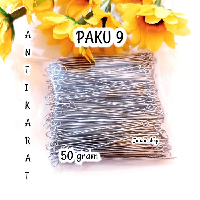Paku 9/Cumi/Eyepin Antikarat Bahan Monel