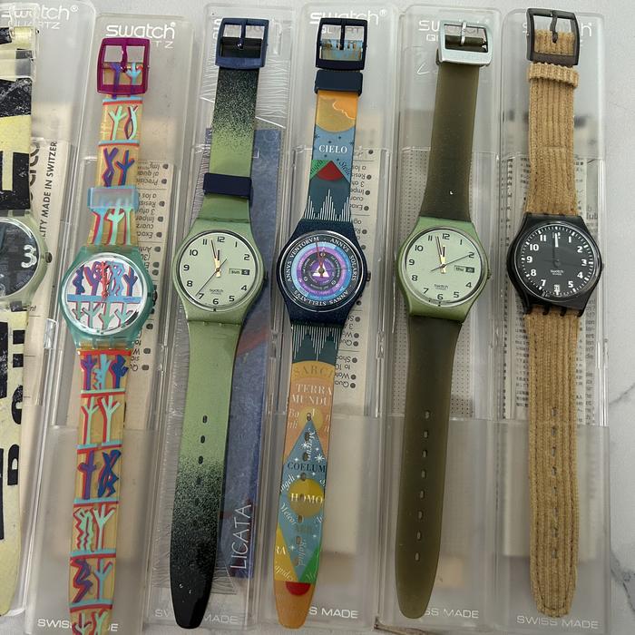 Swatch standar gent new old stock green