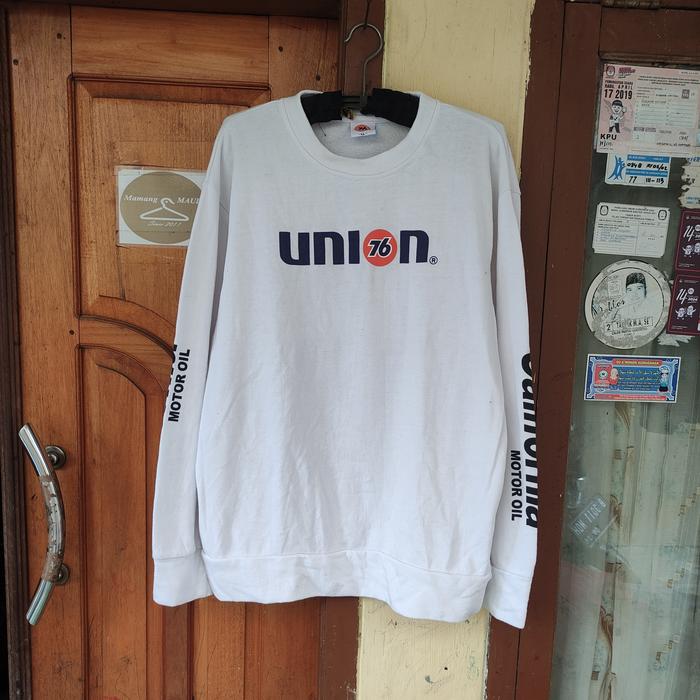 Jual Crewneck Union 76 Lubricant California Size L