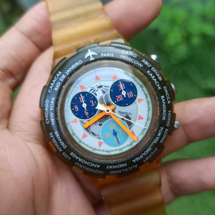 swatch chronograph original