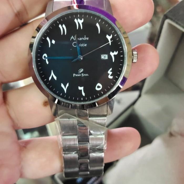 jam tangan alexander christie arab ac1007 hitam gold