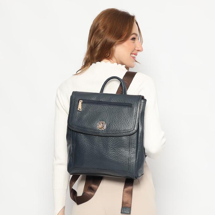 Charles Louvier X S.Fiorentino - Amira / Tas Ransel Wanita Kulit Asli