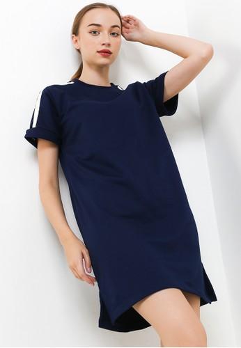 Baju Dress Wanita Tolliver Stripes Dress