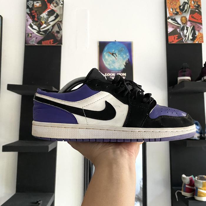 NI** AJ1 LOW COURT PURPLE