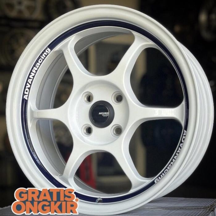 paket velg dan ban r15 advan rg1 ban sx2 195/50 r15 champiro sx2