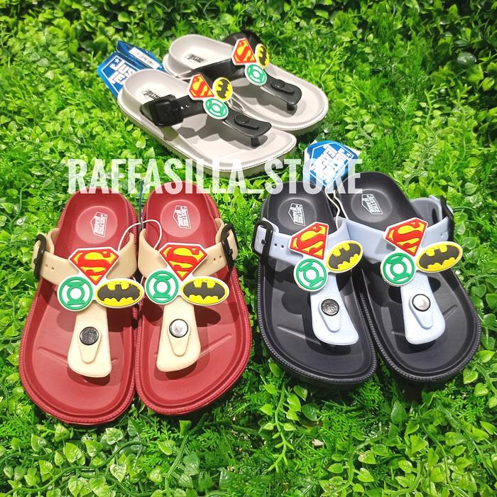 Zandilac Sandal Anak Cowok Marvel Avengers Jepit Fashion