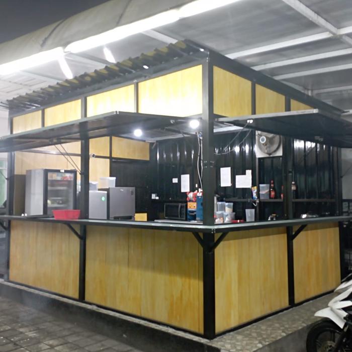 Jual Booth Container Bekas 3M x 4M
