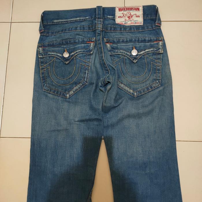 celana jeans TRUE RELIGION original sec. Joey USA  size 30 bluish