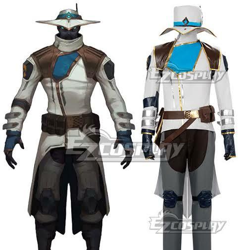 Cypher Costume Cosplay Valorant