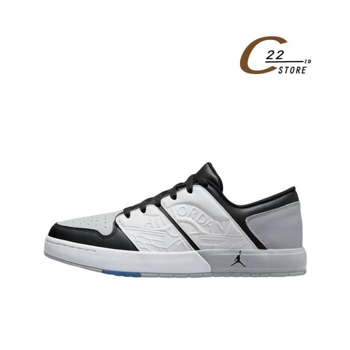 Sepatu Air Jordan 1 Nu Retro Low Light Smoke Grey Original