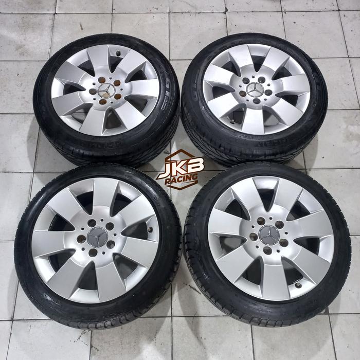 VELG ORIGINAL MERCY C200 R16X7,5 H5X112 + BAN SECOND