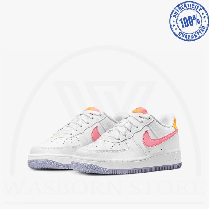 " NIKE AIR FORCE 1 LOW WHITE INDIGO HAZE (GS) "