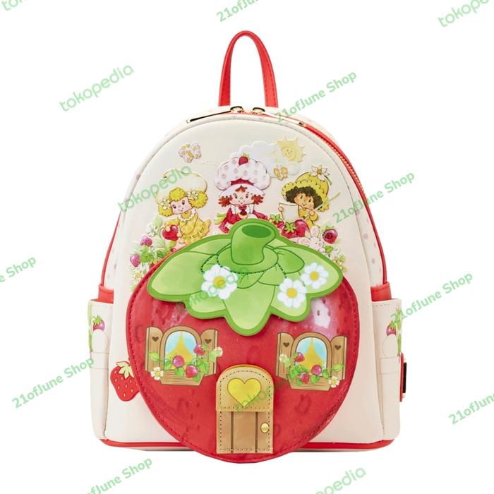 Loungefly Strawberry Shortcake Strawberry House Mini Backpack