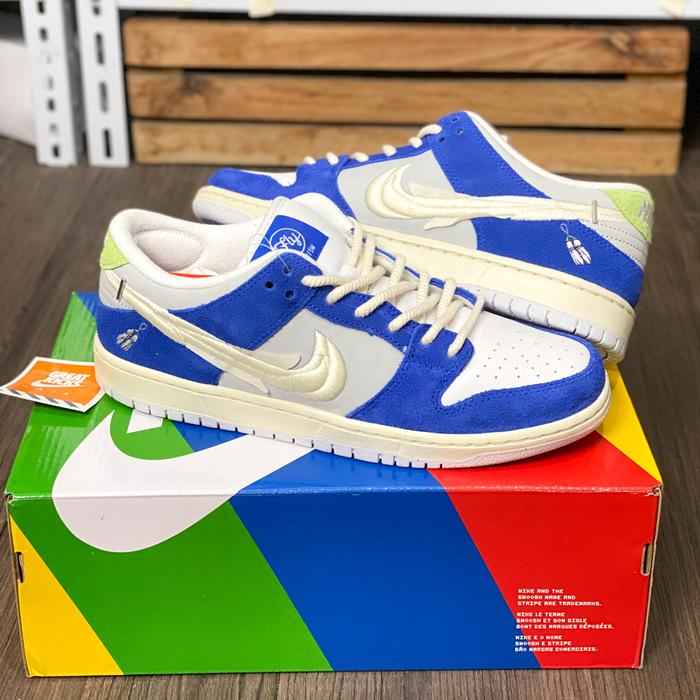Nike SB Dunk Low x Fly Streetwear Gardenia Blue Original