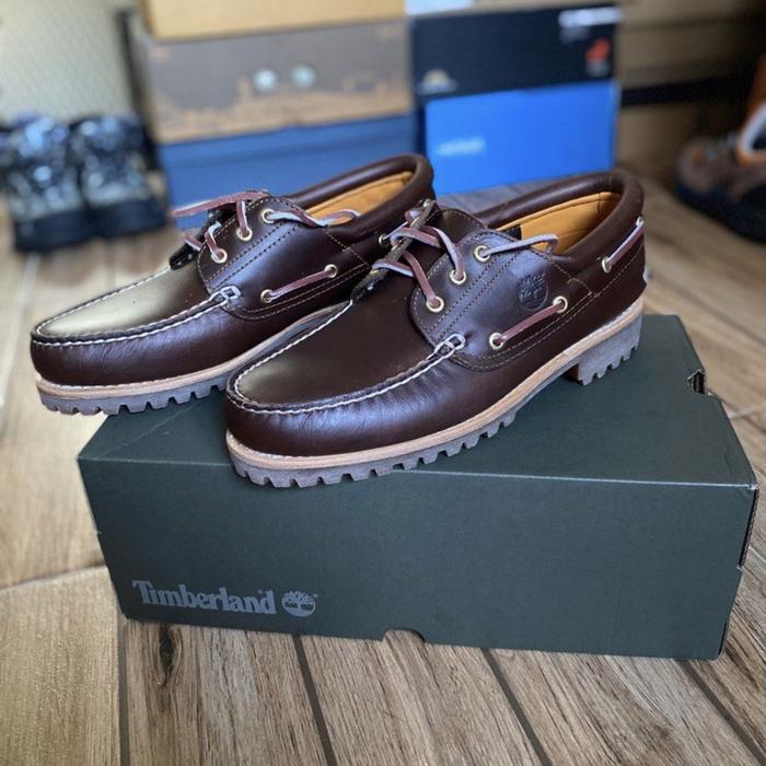 Timberland 3-Eye Handsewn Lug Boat Shoes