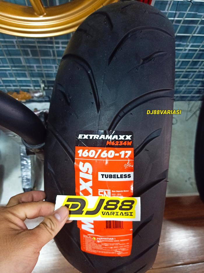 BAN MAXXIS 160/60 17 R15 NINJA 250 BAN BELAKANG EXTRAMAXX R25 MT25