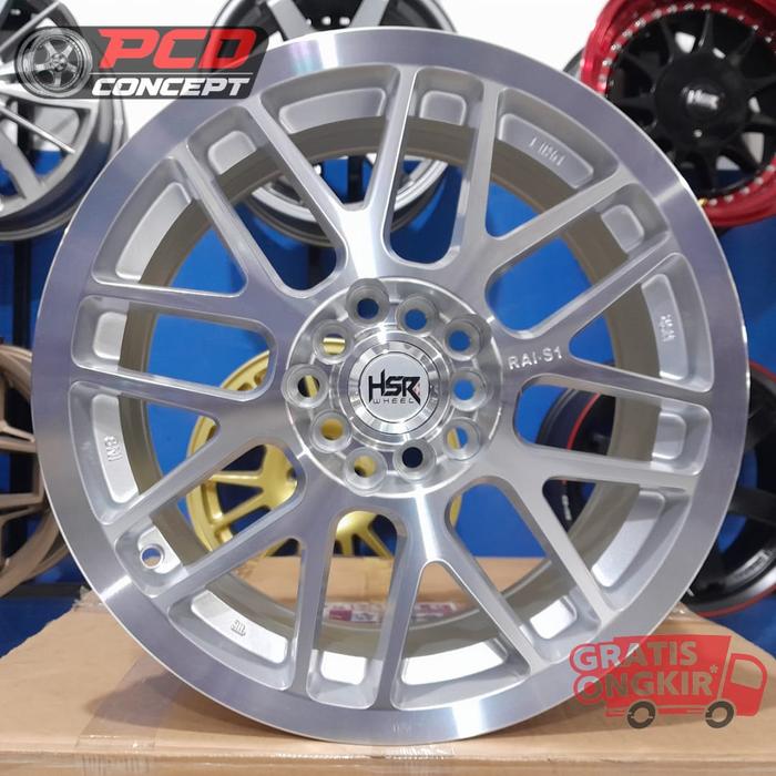 VELG MOBIL R16 TERLARIS INNOVA ERTIGA XPANDER R16 HSR WHEEL SURABAYA