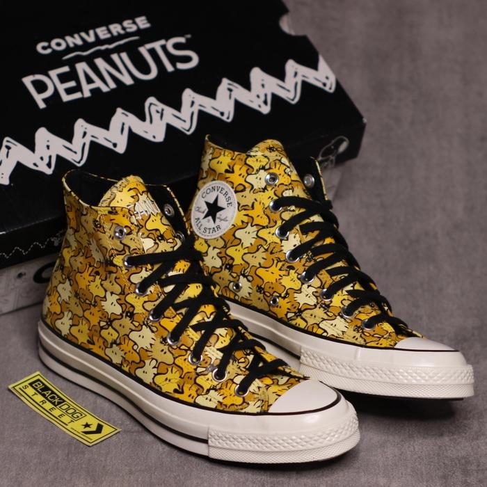 converse x peanuts chuck 70 hi - zink yellow (snoopy)