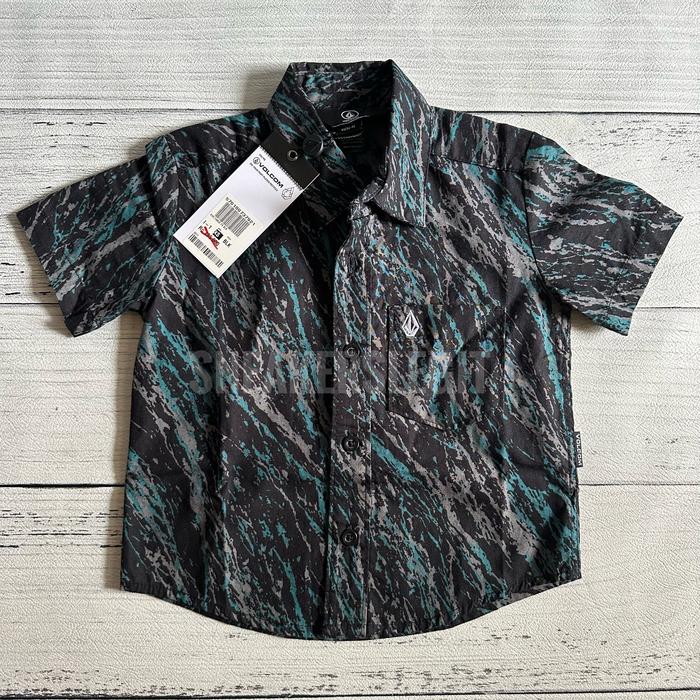VOLCOM baju kemeja anak KSH FARVE ORIGINAL 100%