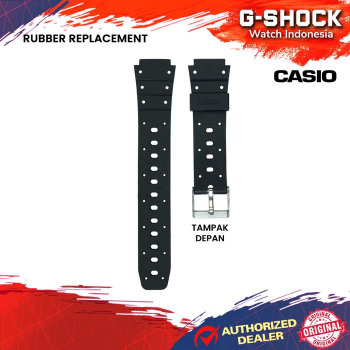 Tali Karet Rubber Strap Original Casio CPW-500H CPW 500H CPW500 MW240