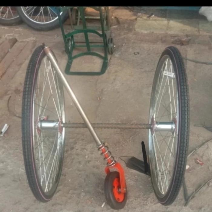 Roda Becak barang roda gerobak becak roda Gletrek