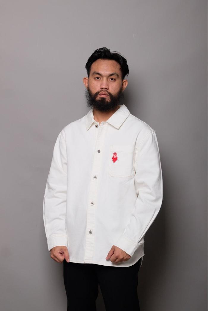 MLB LoveNY Logo Shirt White