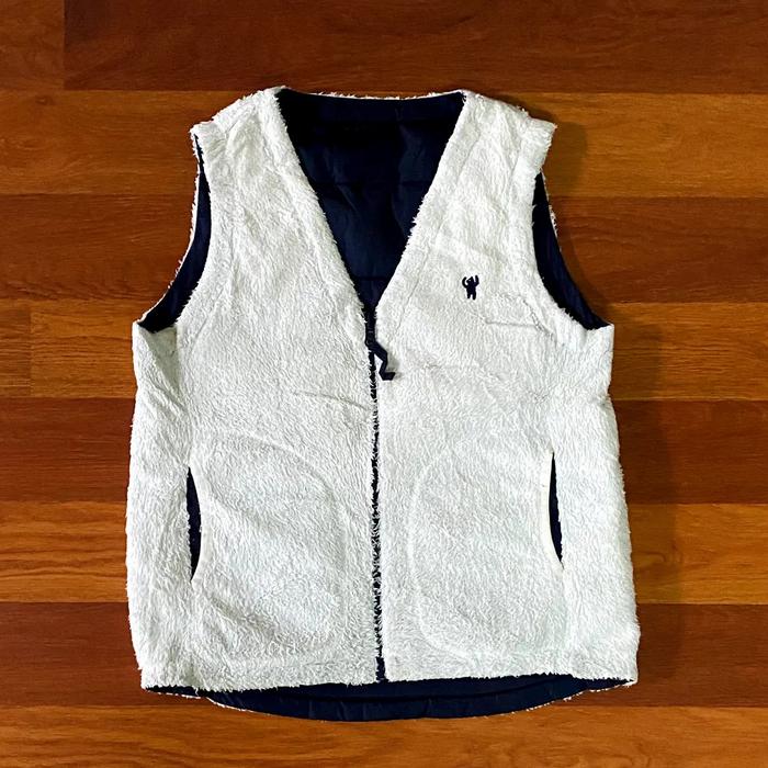 Coen tokyo fleece revesible vest ( S ) pria