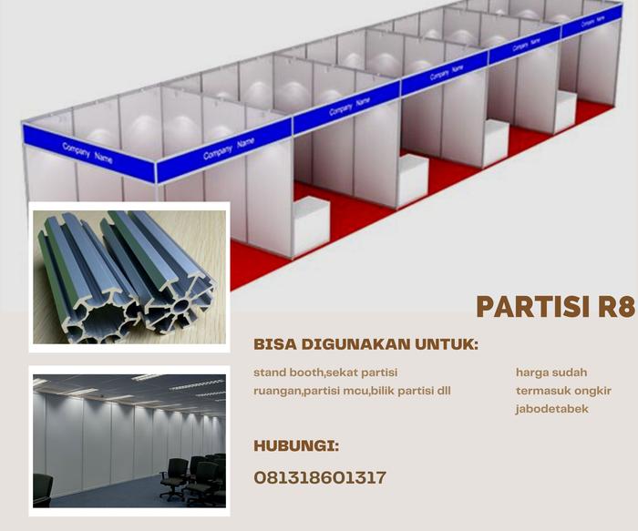 Jual stand booth bekasi jual booth r8 bekasi 081318601317