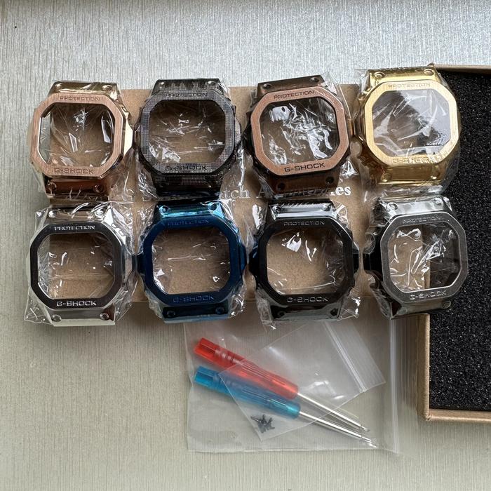 Bezel metal dw 5600 bezel dw5600 bezel stainless dw-5600 Jam Watches