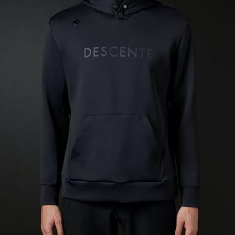 HOODIE GOLF DESCENTE ORIGINAL BLK