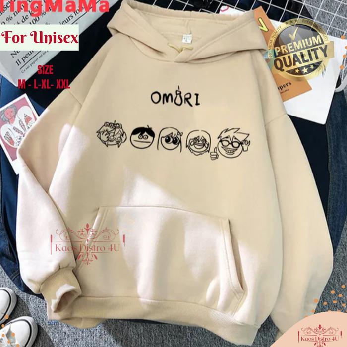 Jaket Hoodie Omori Switch Kartun Anime
