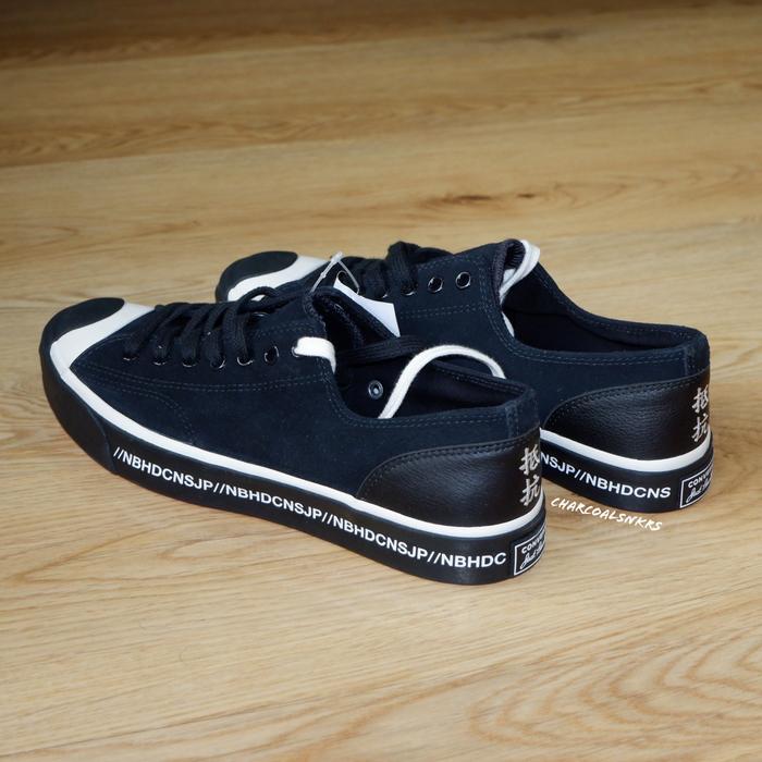 Neighborhood x Converse Jack Purcell Low "Black" 165604C