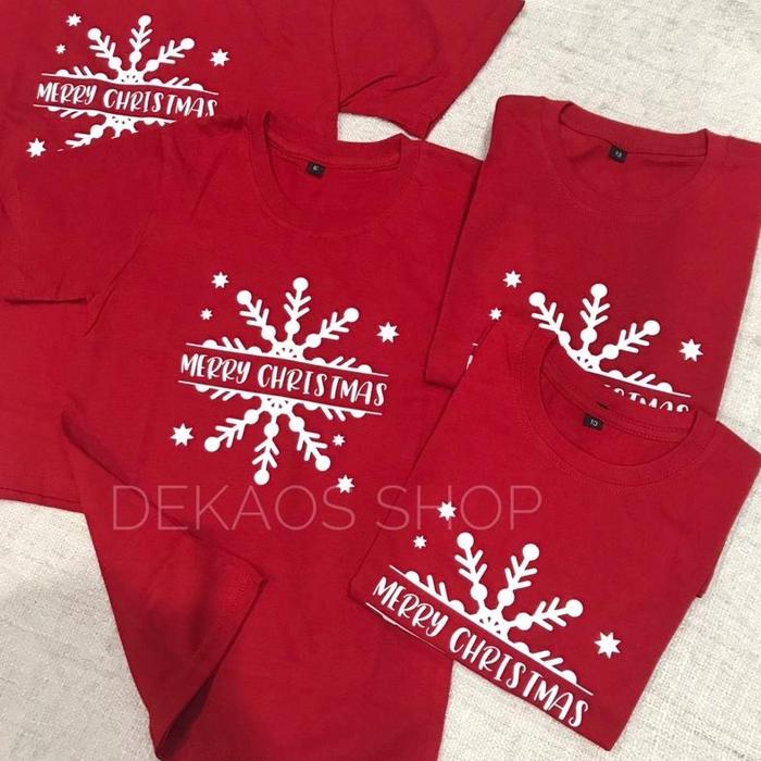Kaos Natal Anak / Kaos Natal / Baju Natal Anak / Baju Natal Anak