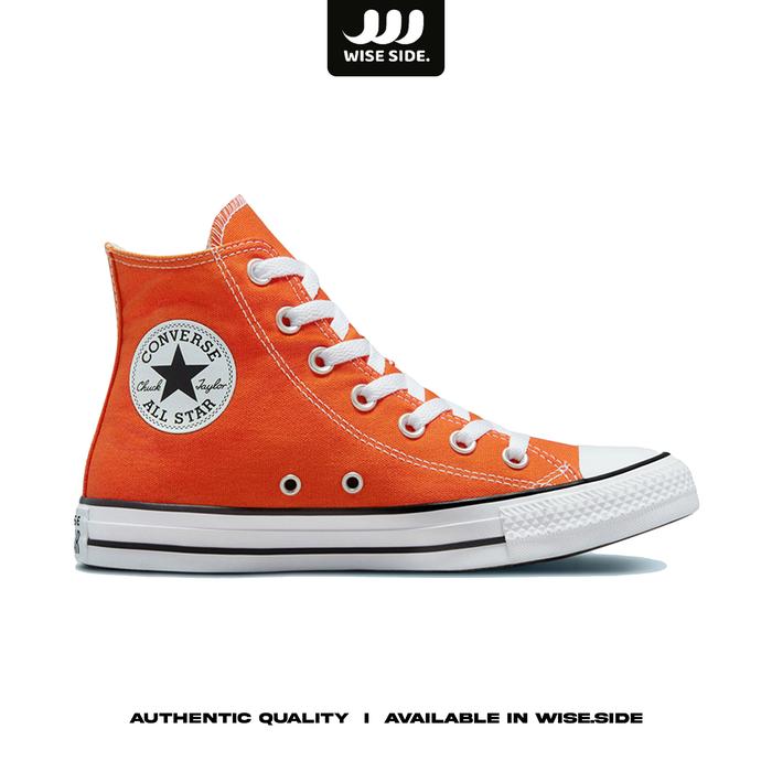 Sepatu Sneakers Pria Converse CTAS Hi Seasonal Orange A00784C ORIGINAL