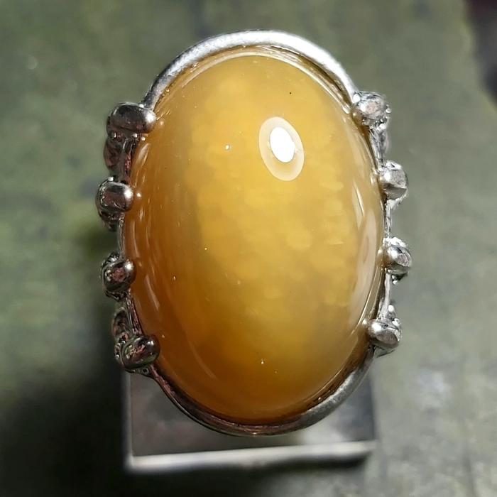 Pandan Nanas Golden - Cincin Batu Akik 05