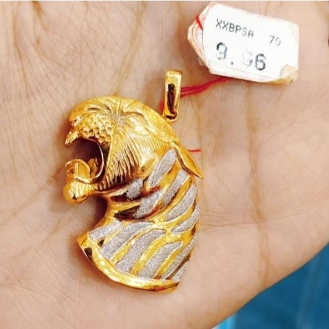 Liontin emas 70 kepala macan