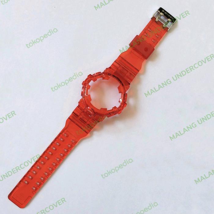 GA 700 STRAP BEZEL BNB G-SHOCK GSHOCK GA 710 MERAH TRANSPARAN JELLY
