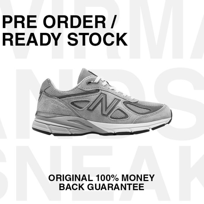 NEW BALANCE 990 V4 GREY 100% ORIGINAL