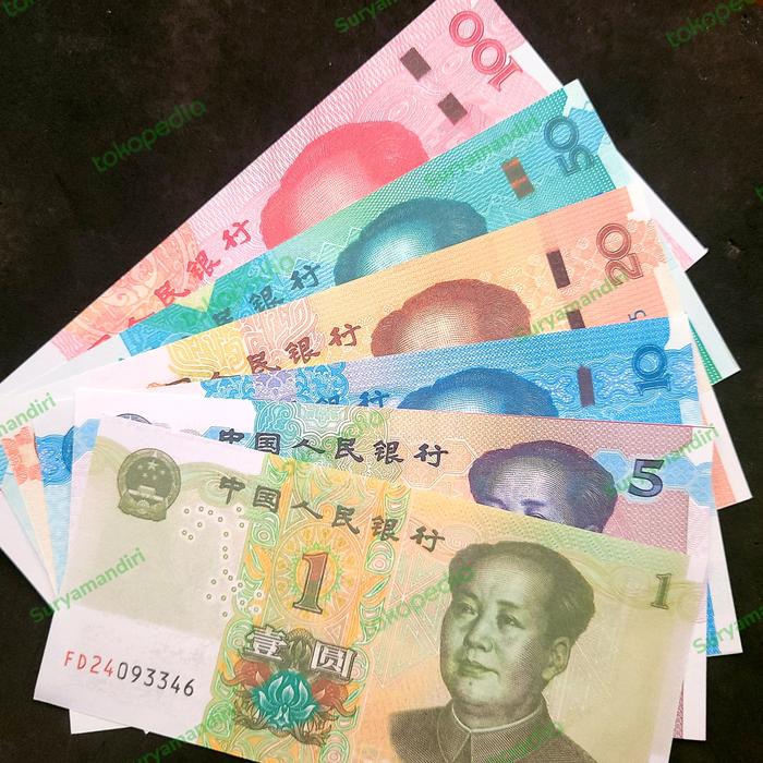 Set Uang China Yuan Souvenir Replika