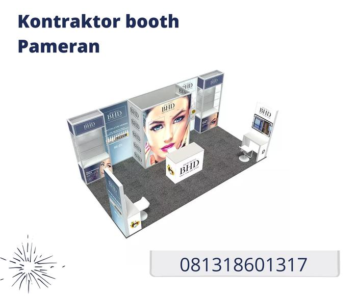 Rental booth karawang booth pameran r8 stand pameran r8 081318601317