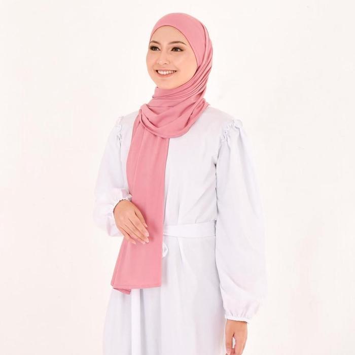 Jilbab Pashmina Viral Aunty Uti Fuji Hijab Pasmina Melayu Jersy |