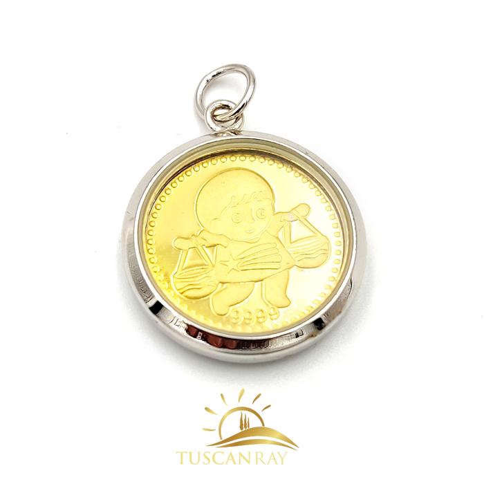 Zodiac Pendant Libra / Liontin Zodiak Libra