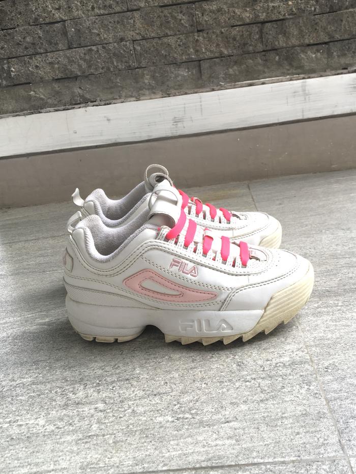Preloved Original Fila Kids Shoes Sepatu Anak Perempuan Cewek