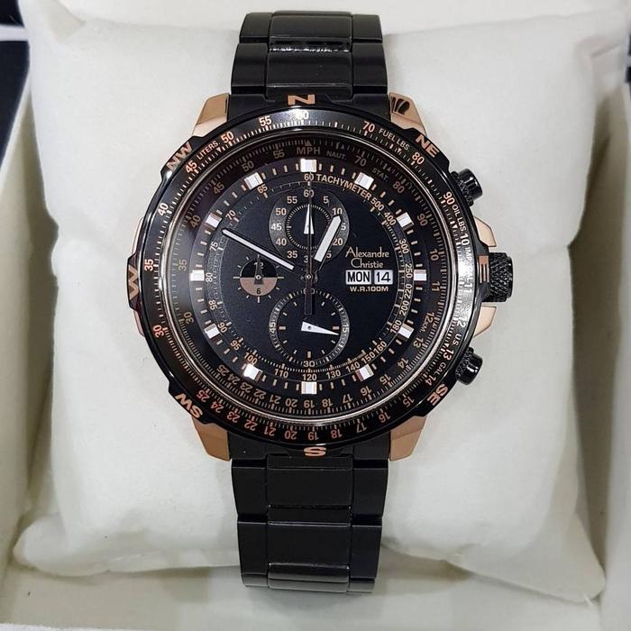 ALEXANDRE CHRISTIE JAM TANGAN 6476 MC BBRBA ORIGINAL