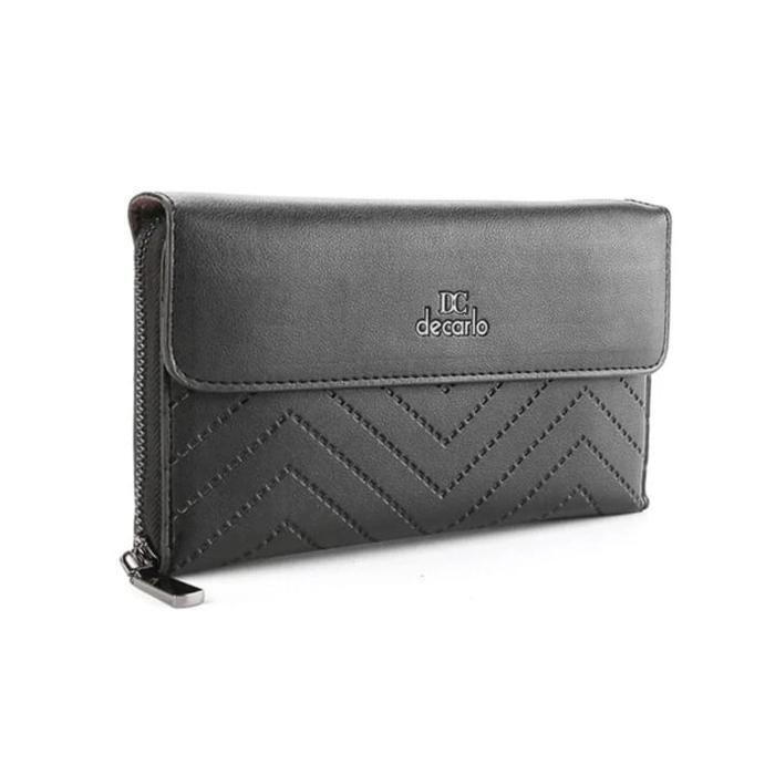 Clutch pria de carlo/hand bag de carlo/warna hitam n coklat