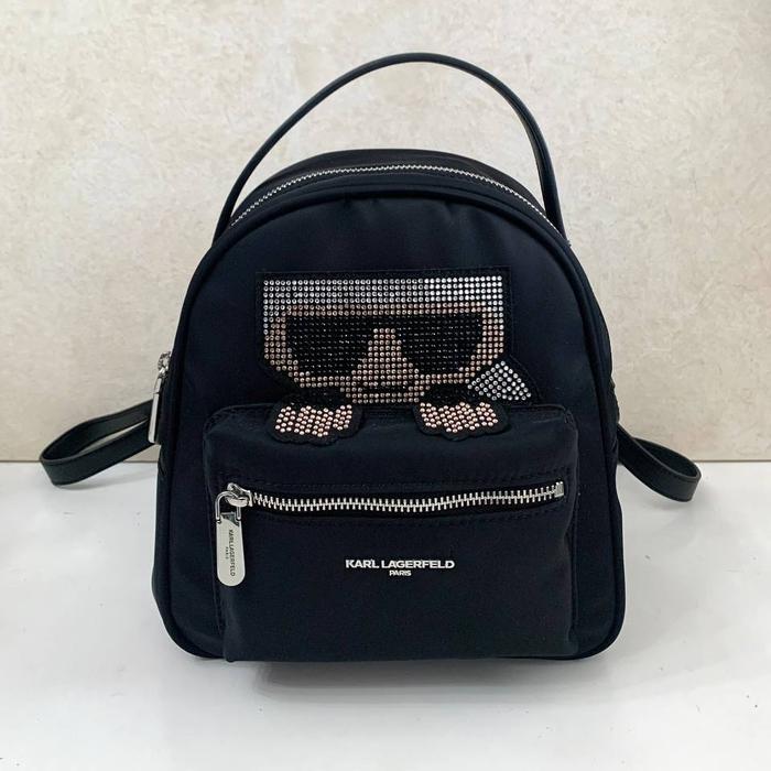 Karl Lagerfeld Mini Backpack Black