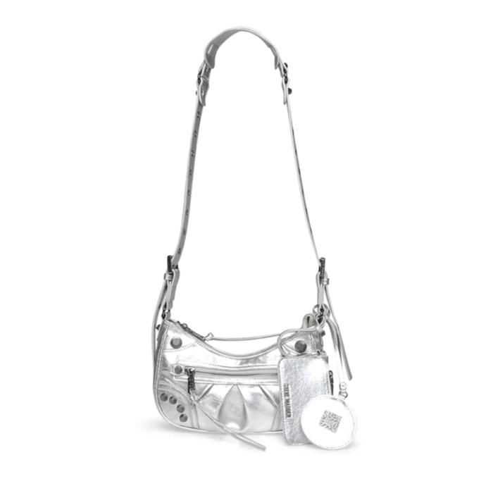 STEVE MADDEN BGLOWING Original Tas Selempang Wanita - Silver
