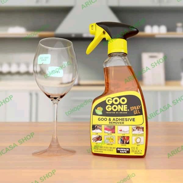 GOO GONE ADHESIVE SPRAY CLEANER PEMBERSIH BEKAS LEM & STICKER