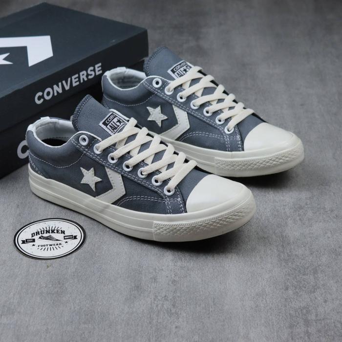 Sepatu Converse One Star Player Grey White